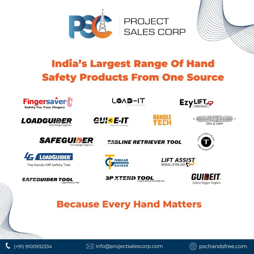 PSC TUBULAR GUIDER  PSC Hand Safety India - No Touch Hands Free Hands Off Safety Tools