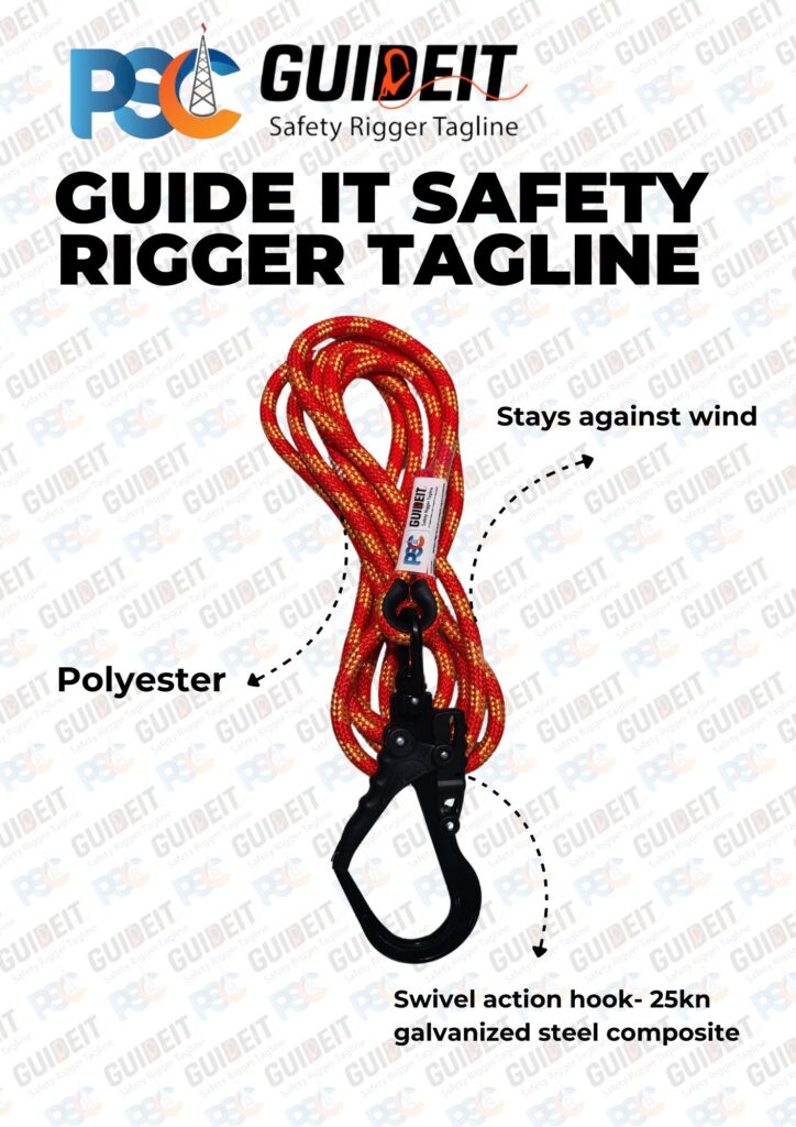 PSC GUIDE IT SAFETY RIGGER TAGLINE | PSC Hand Safety - No Touch Hands Free Hands Off Safety Tools