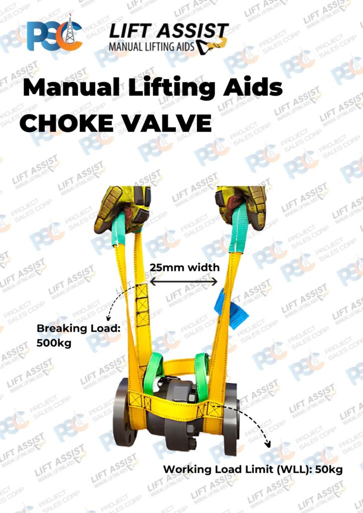 PSC LIFT ASSIST MANUAL LIFTING AIDS | PSC Hand Safety - No Touch Hands Free Hands Off Safety Tools