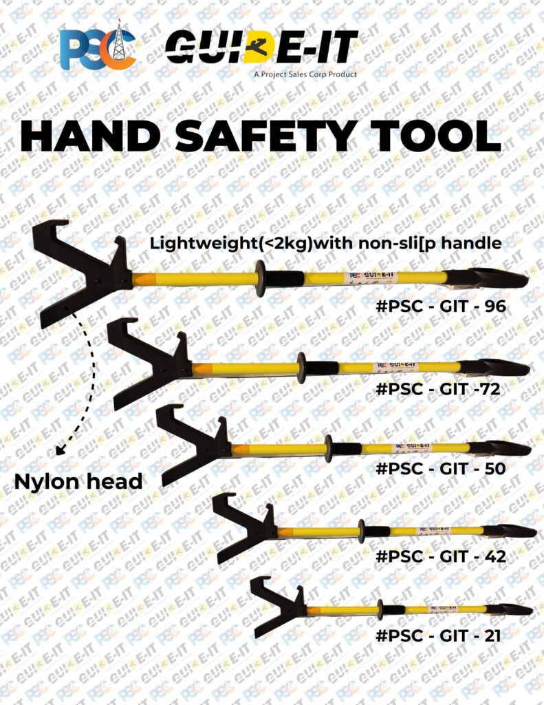 PSC GUIDE-IT™ HAND SAFETY TOOL | PSC Hand Safety - No Touch Hands Free Hands Off Safety Tools