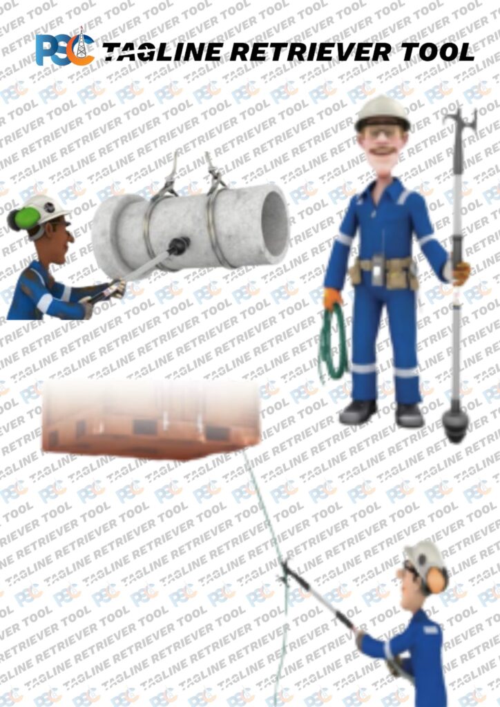 PSC Tagline Retriever Tool|PSC Hand Safety - No Touch Hands Free Hands Off Safety Tools
