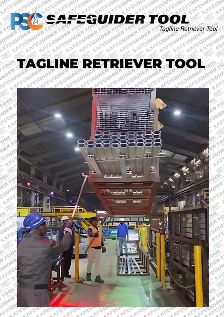 PSC SAFEGUIDER & TAGLINE RETRIEVER TOOL | PSC Hand Safety - No Touch Hands Free Hands Off Safety Tools