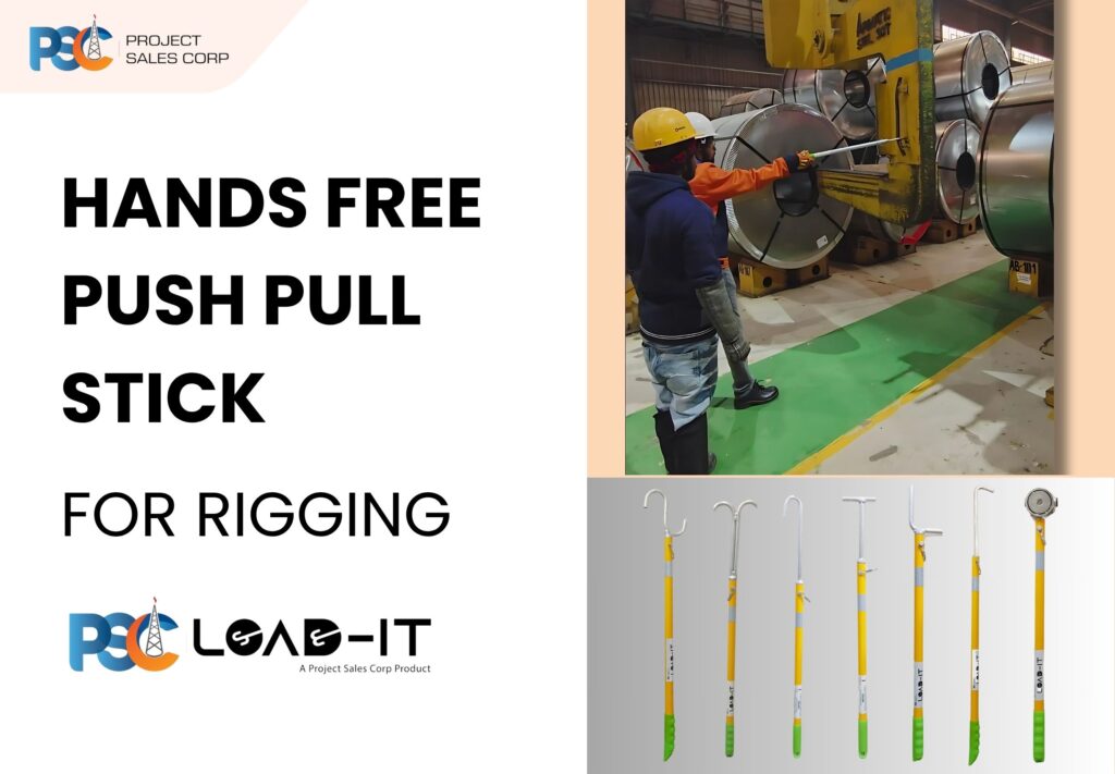 PSC Load-It® Hands Free | Push Pull Stick/Tool/Pole for Rigging