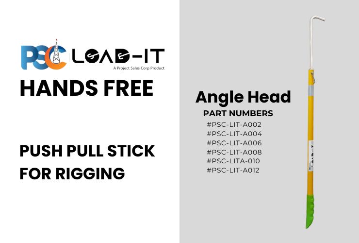 PSC Load-It® Hands Free | Push Pull Stick/Tool/Pole for Rigging