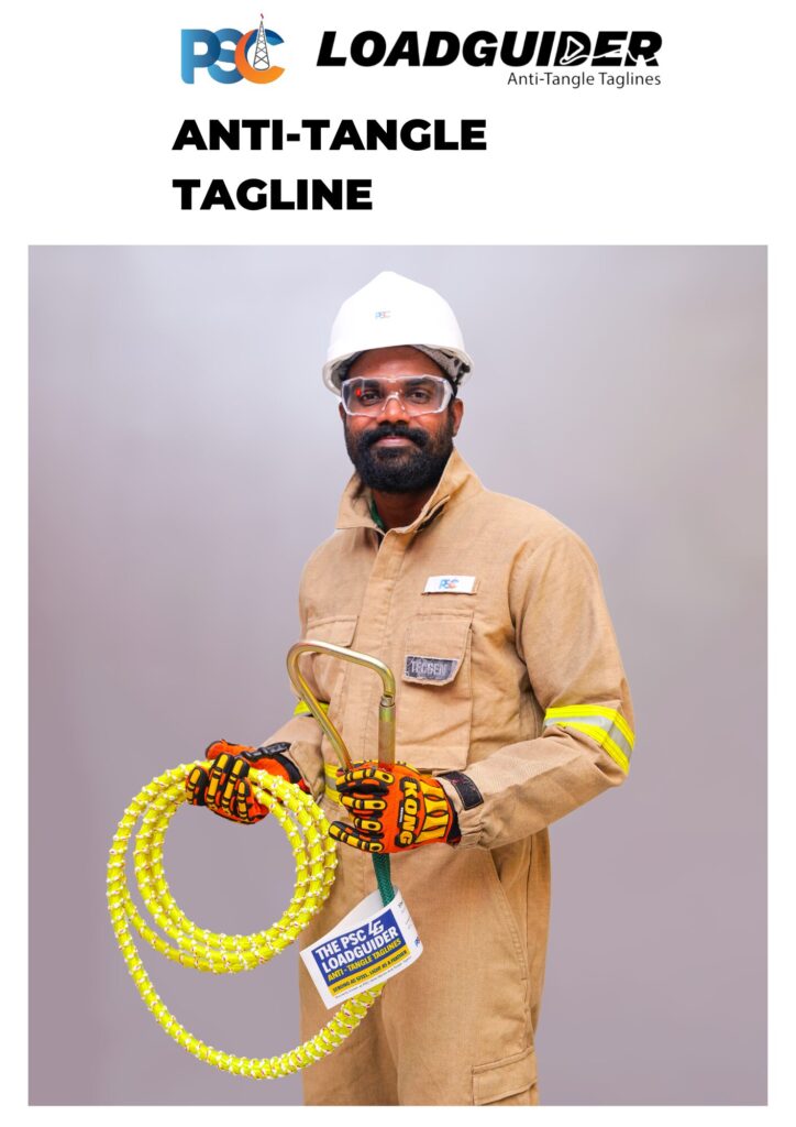 PSC LOADGUIDER ANTI-TANGLE TAGLINE | PSC Hand Safety - No Touch Hands Free Hands Off Safety Tools