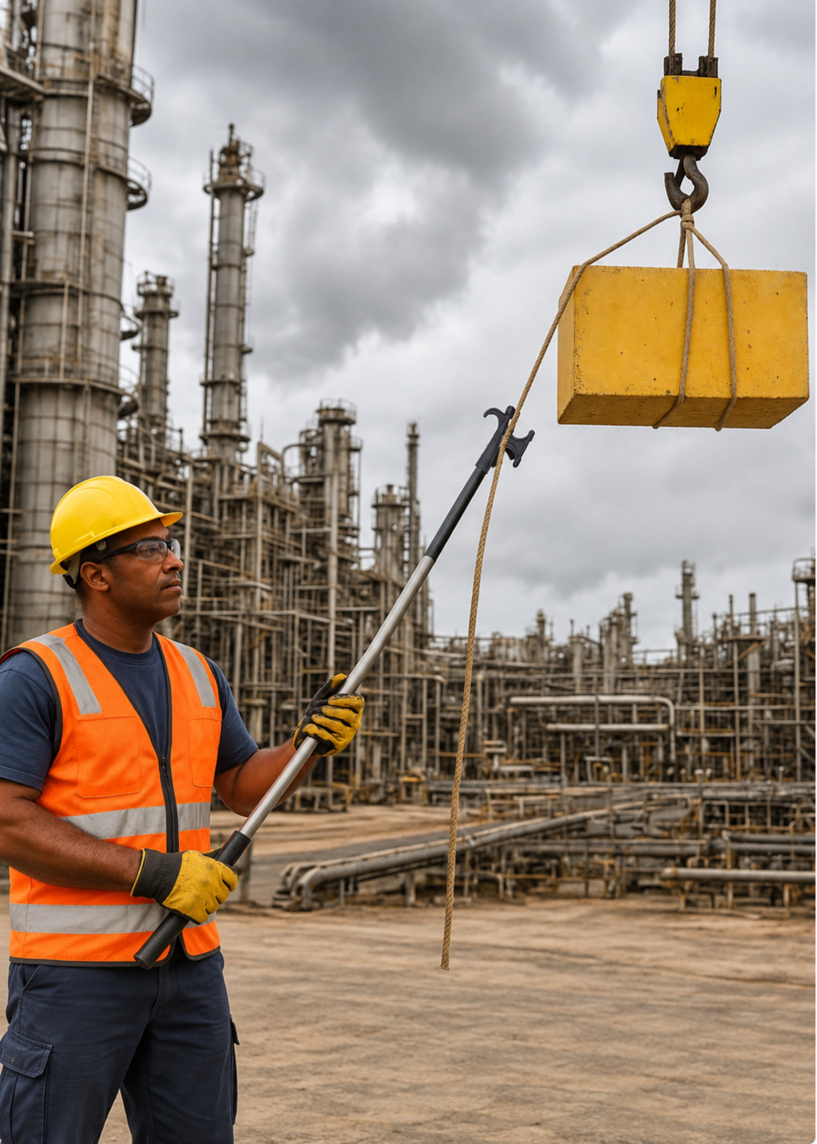 PSC Tagline Retriever Tool for suspended load tagline retrieval